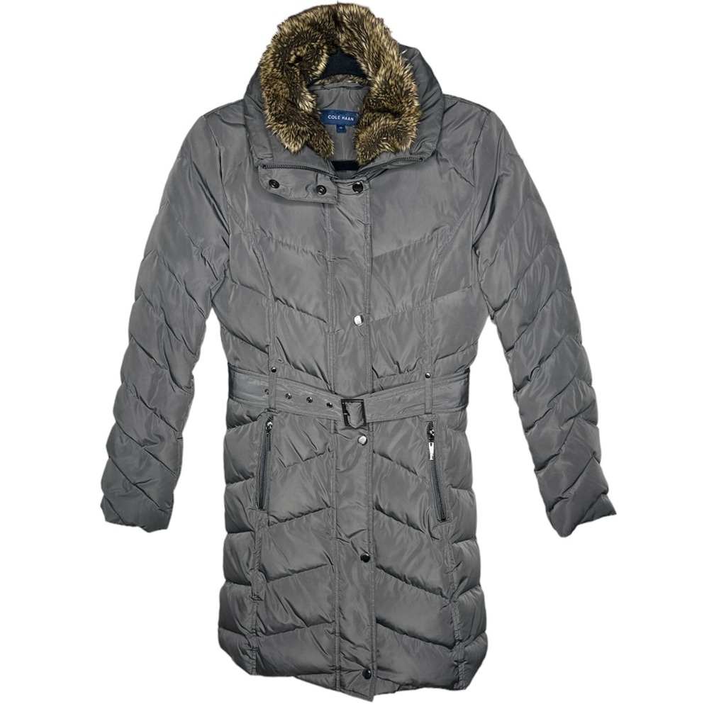 Cole Haan Quilted Down Puffer Jacket